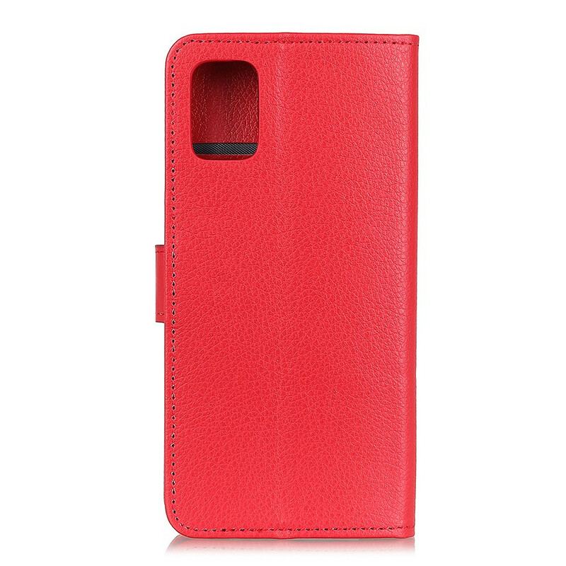 Capa Flip Para Huawei P Smart 2021 Textura Lichia