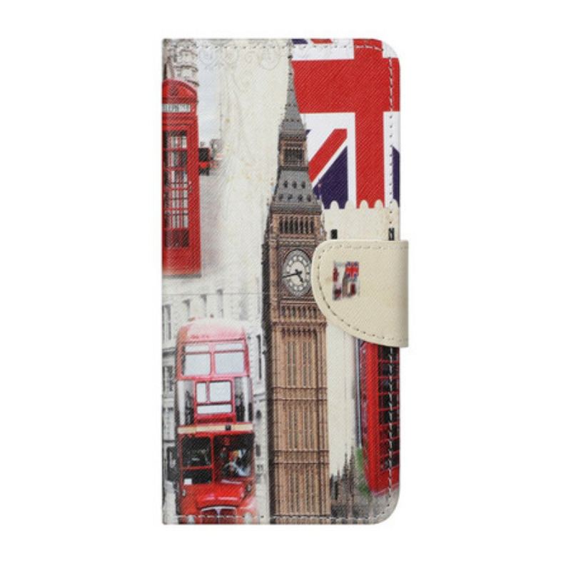 Capa Flip Para Huawei P Smart 2021 Vida Em Londres