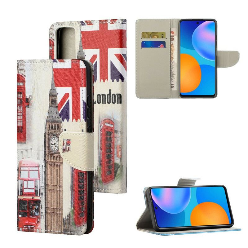 Capa Flip Para Huawei P Smart 2021 Vida Em Londres