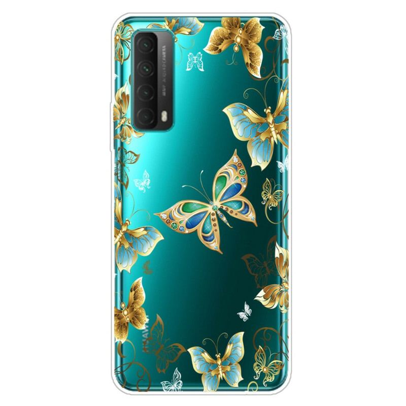 Capa Para Huawei P Smart 2021 Borboletas