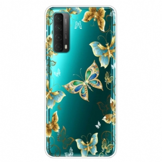 Capa Para Huawei P Smart 2021 Borboletas