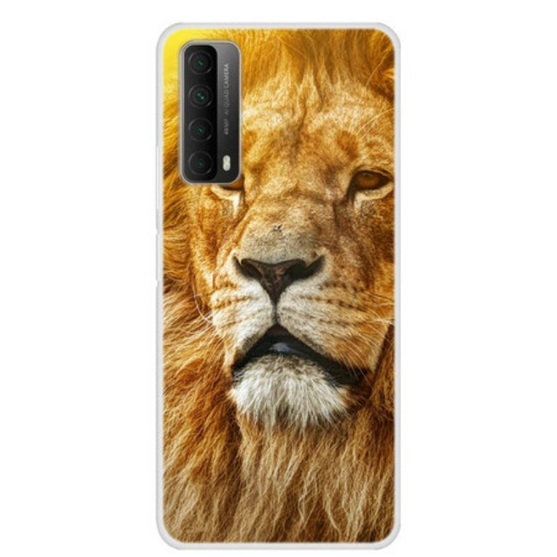 Capa Para Huawei P Smart 2021 Cabeça De Leão