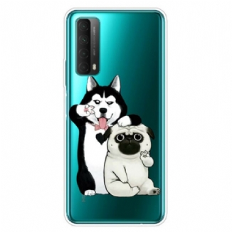 Capa Para Huawei P Smart 2021 Cachorros Engraçados