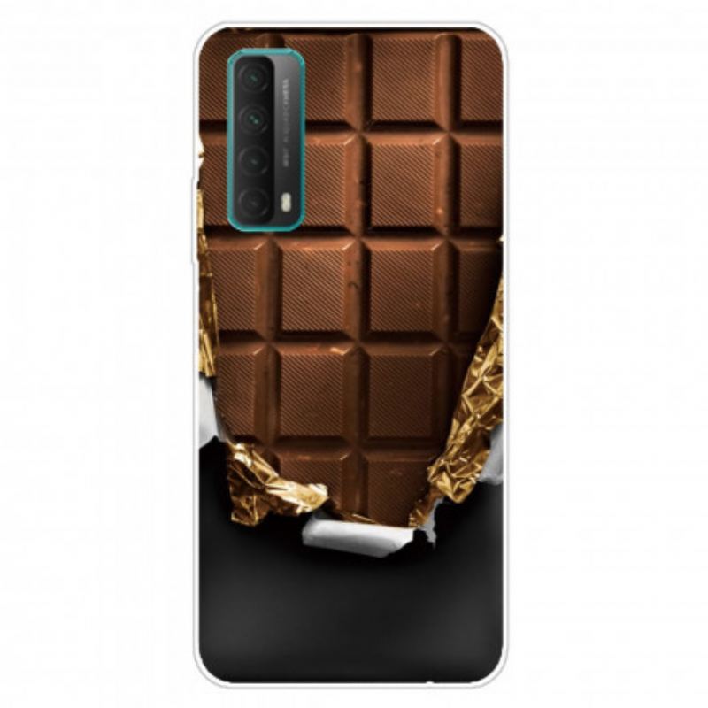 Capa Para Huawei P Smart 2021 Chocolate Flexível