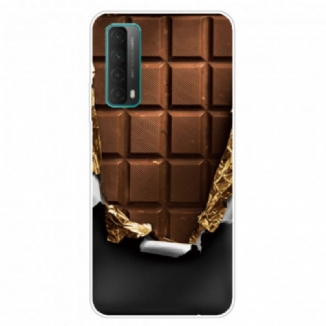 Capa Para Huawei P Smart 2021 Chocolate Flexível