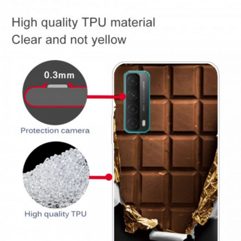 Capa Para Huawei P Smart 2021 Chocolate Flexível