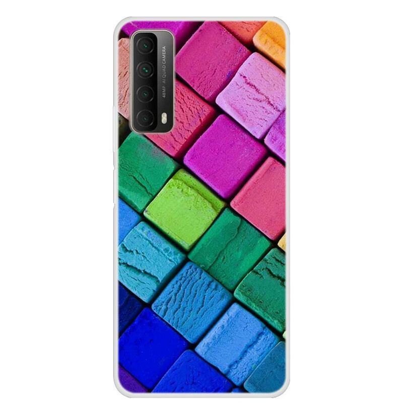 Capa Para Huawei P Smart 2021 Cubos Coloridos