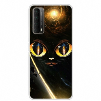 Capa Para Huawei P Smart 2021 Gato Da Galáxia