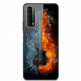 Capa Para Huawei P Smart 2021 Guitarra De Vidro Temperado