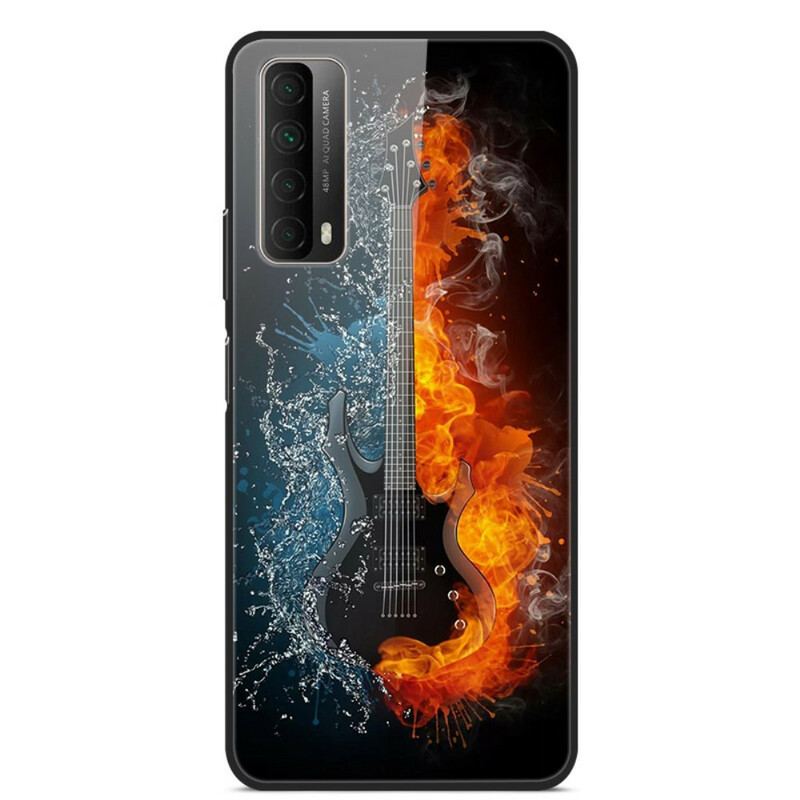 Capa Para Huawei P Smart 2021 Guitarra De Vidro Temperado