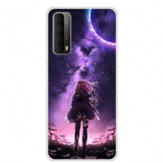 Capa Para Huawei P Smart 2021 Lua Cheia Mágica