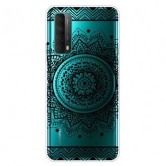 Capa Para Huawei P Smart 2021 Mandala De Flores Sem Costura