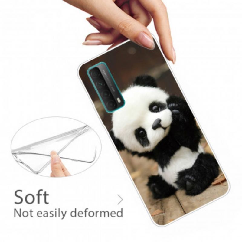 Capa Para Huawei P Smart 2021 Panda Flexível