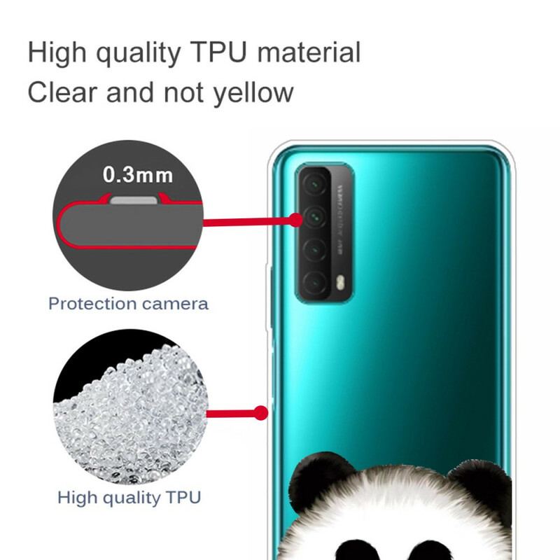 Capa Para Huawei P Smart 2021 Panda Sem Costura