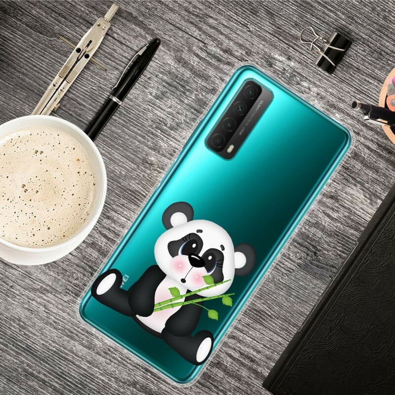 Capa Para Huawei P Smart 2021 Panda Triste Sem Costura