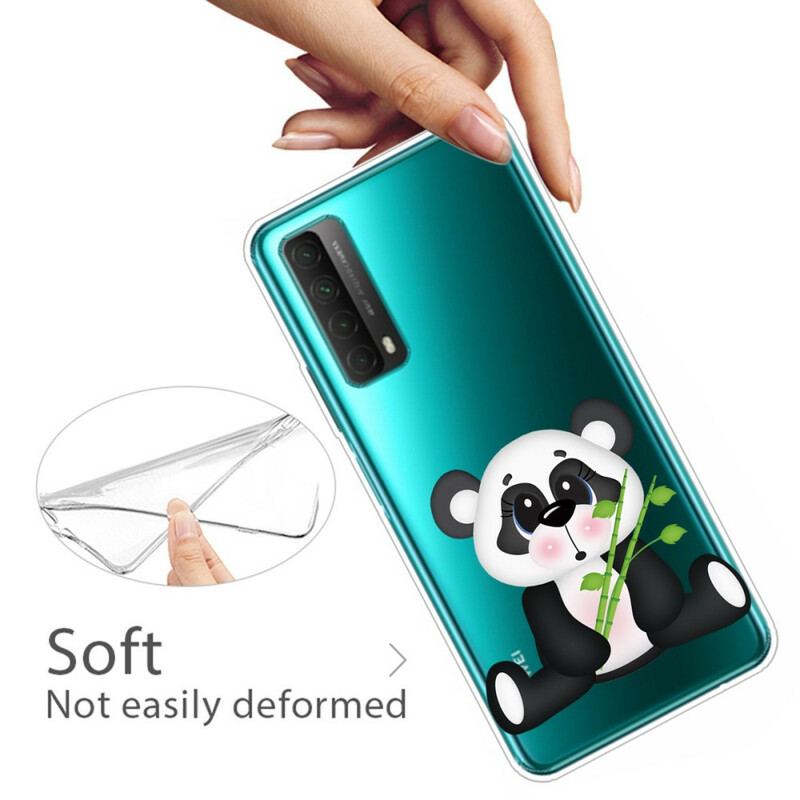 Capa Para Huawei P Smart 2021 Panda Triste Sem Costura