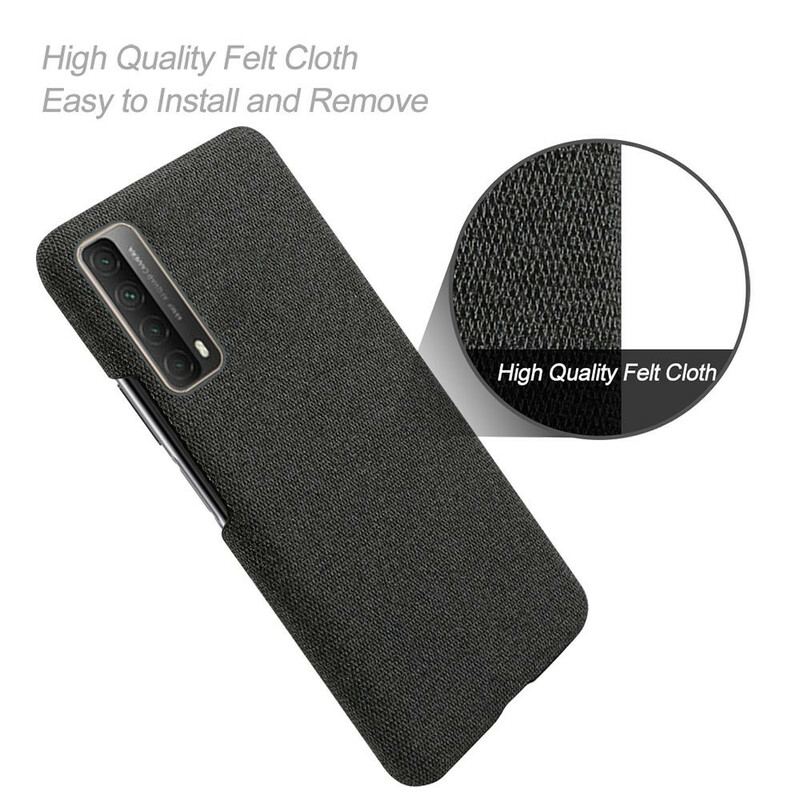 Capa Para Huawei P Smart 2021 Tecido Textura Ksq