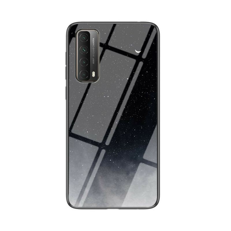 Capa Para Huawei P Smart 2021 Vidro Temperado De Cores Premium