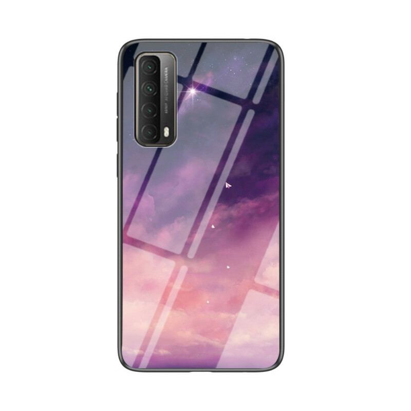 Capa Para Huawei P Smart 2021 Vidro Temperado De Cores Premium