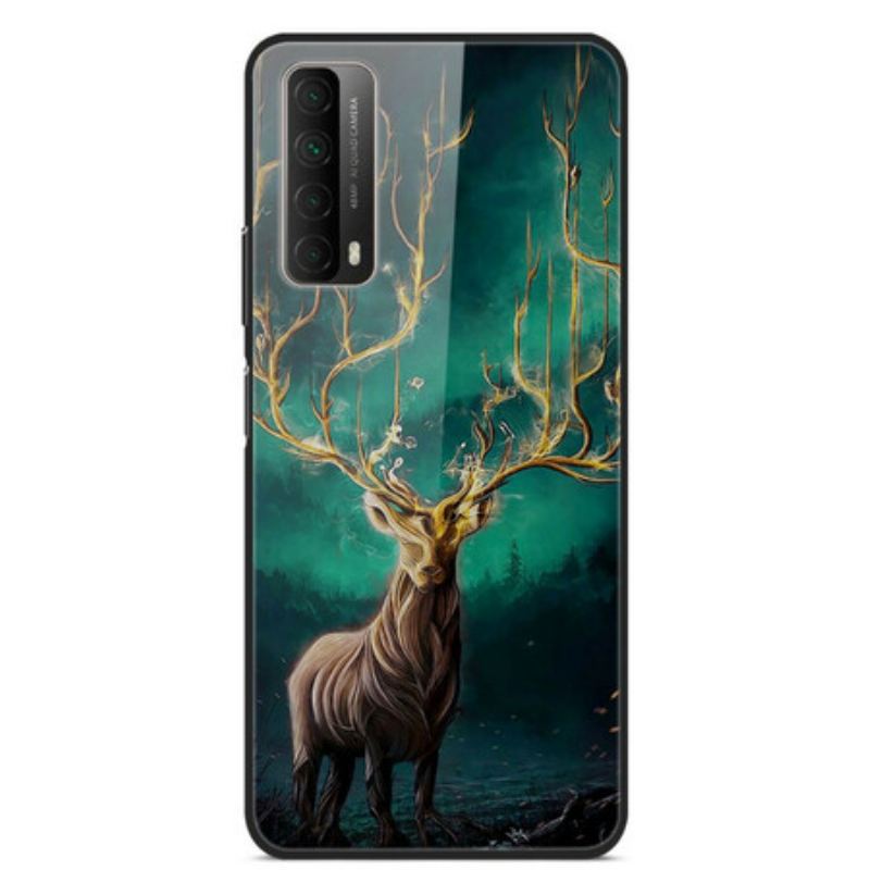 Capa Para Huawei P Smart 2021 Vidro Temperado Deer King