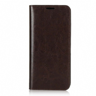 Capa De Celular Para Huawei Y6p Flip Couro Legitimo