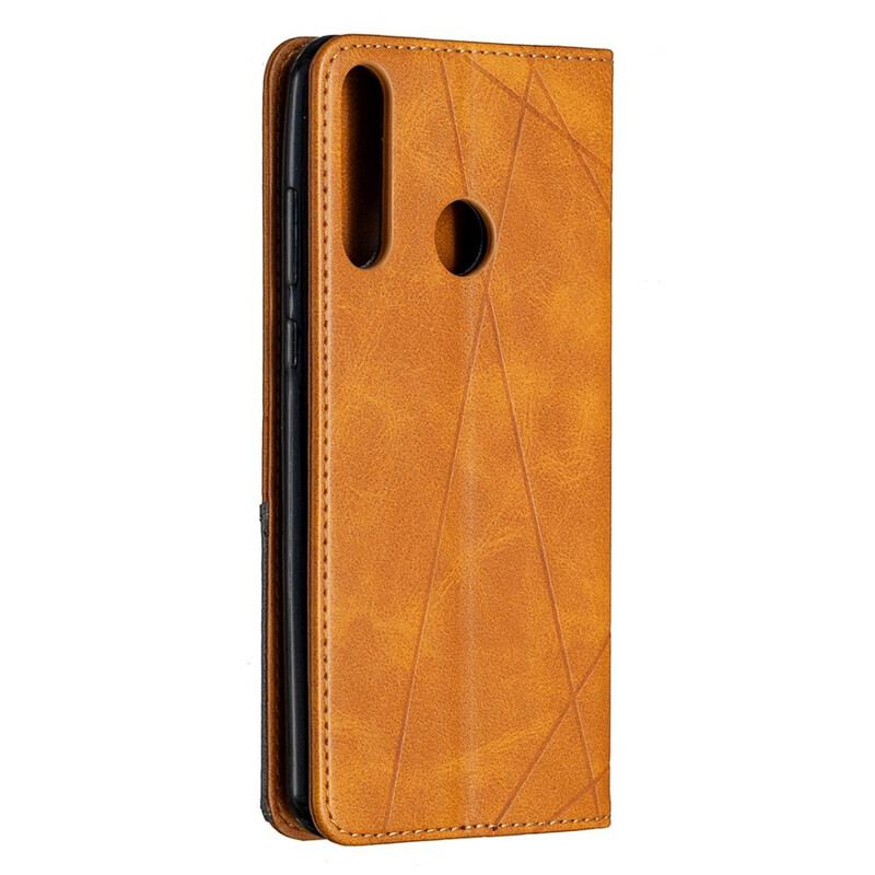 Capa De Celular Para Huawei Y6p Flip Estilo Do Artista