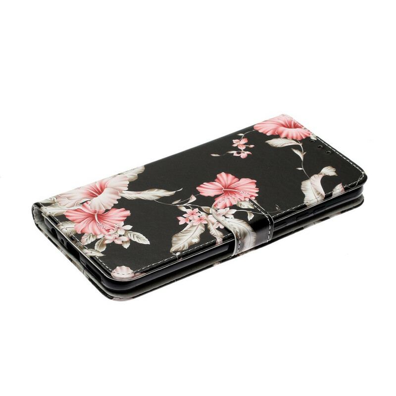 Capa De Celular Para Huawei Y6p Flip Miríade De Flores