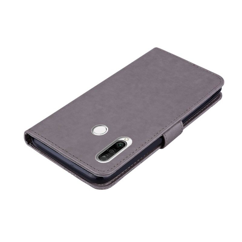 Capa Flip Para Huawei Y6p Coruja Mandala E Charme