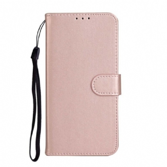 Capa Flip Para Huawei Y6p Design De Couro