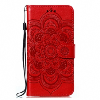 Capa Flip Para Huawei Y6p Mandala Completa