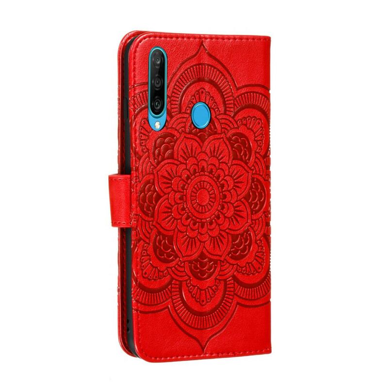 Capa Flip Para Huawei Y6p Mandala Completa