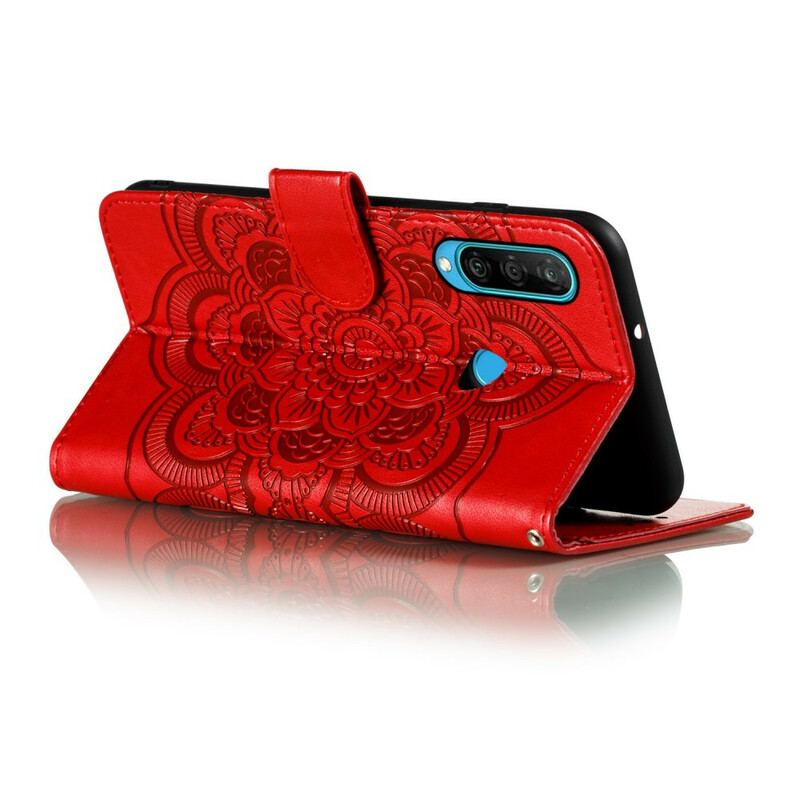 Capa Flip Para Huawei Y6p Mandala Completa