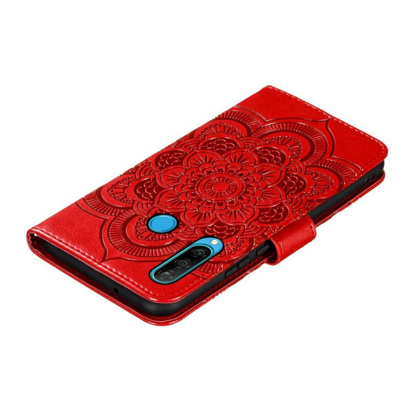 Capa Flip Para Huawei Y6p Mandala Completa