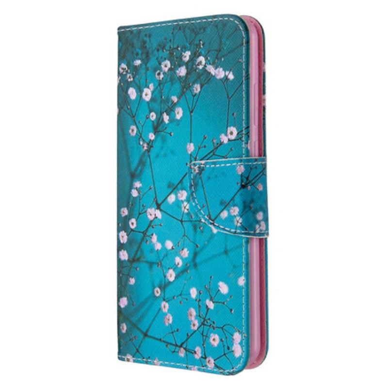 Capa Folio Para Huawei Y6p Árvore Florida