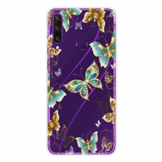 Capa Para Huawei Y6p Borboletas