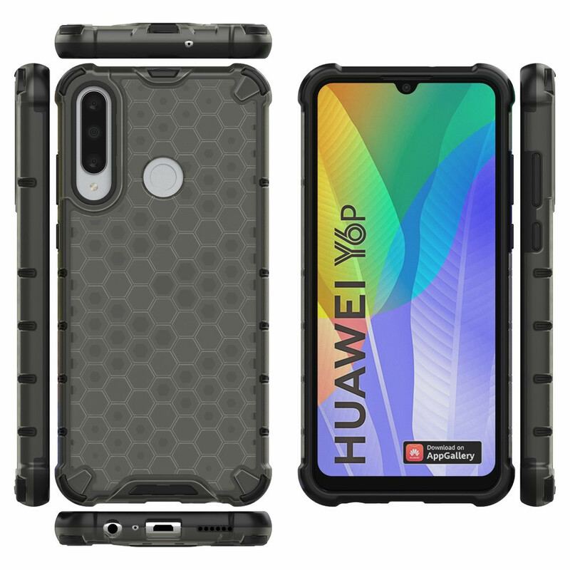 Capa Para Huawei Y6p Estilo Favo De Mel