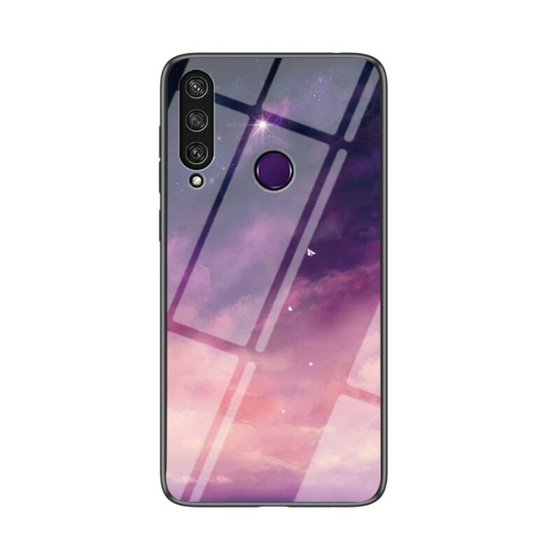 Capa Para Huawei Y6p Vidro Temperado De Cores Premium