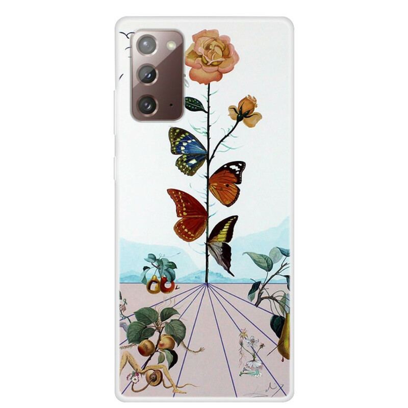 Capa De Celular Para Samsung Galaxy Note 20 Borboletas Da Natureza