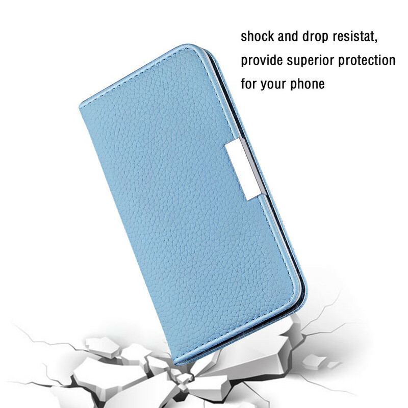 Capa De Celular Para Samsung Galaxy Note 20 Flip Couro Falso Lichia Ultra Chic