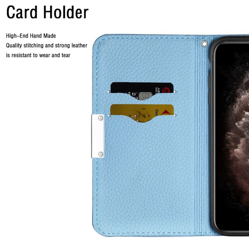 Capa De Celular Para Samsung Galaxy Note 20 Flip Couro Falso Lichia Ultra Chic