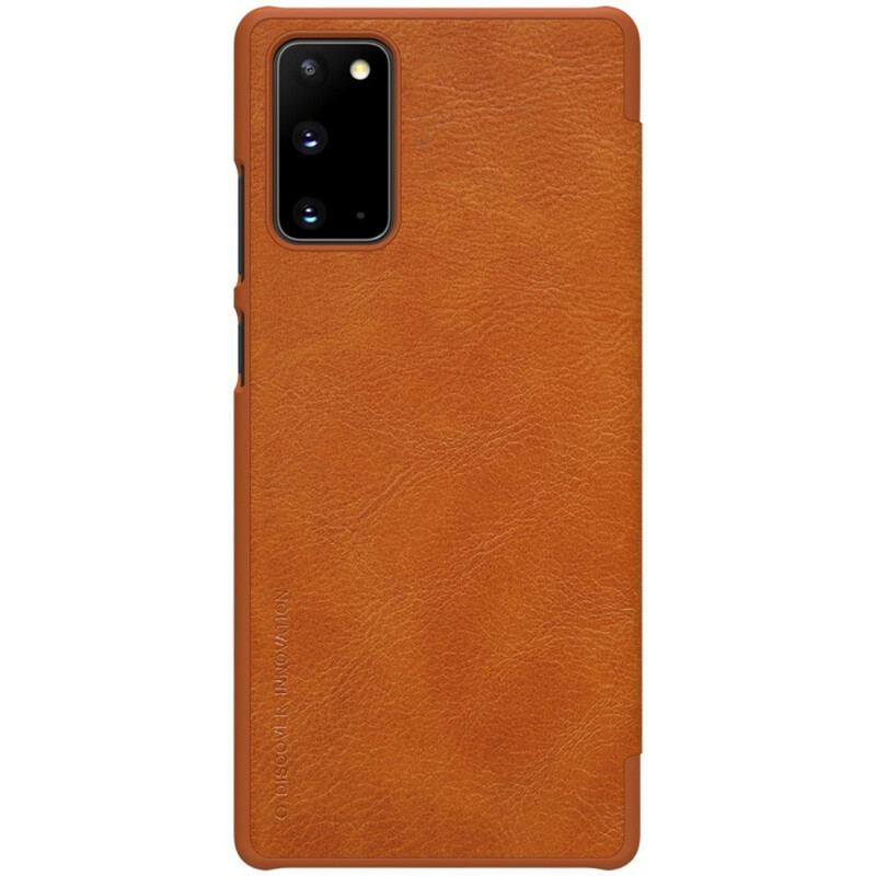 Capa De Celular Para Samsung Galaxy Note 20 Flip Série Nillkin Qin