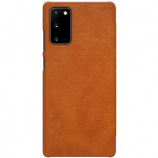 Capa De Celular Para Samsung Galaxy Note 20 Flip Série Nillkin Qin