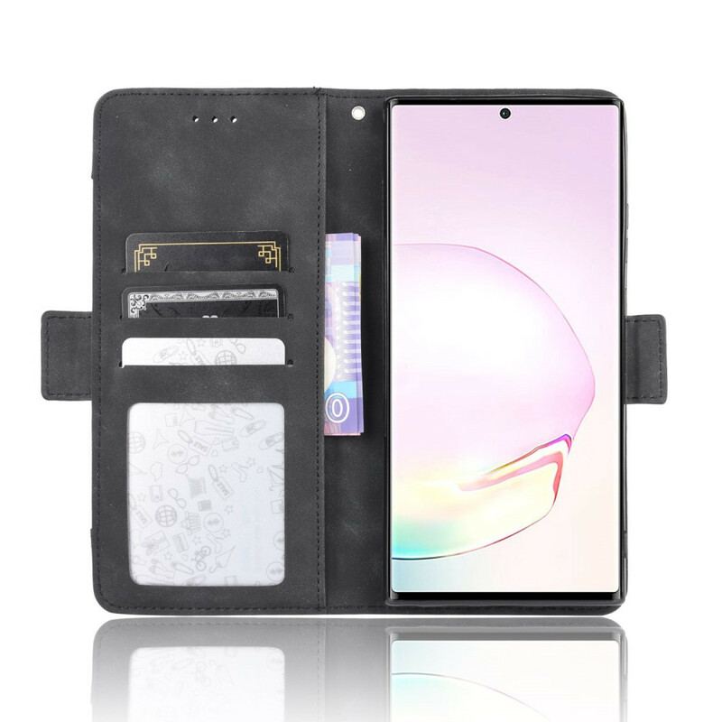 Capa De Couro Para Samsung Galaxy Note 20 Multi-card Premier Class