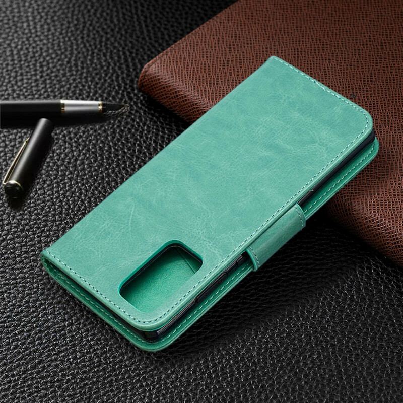 Capa Flip Para Samsung Galaxy Note 20 De Couro Borboletas E Aba Oblíqua