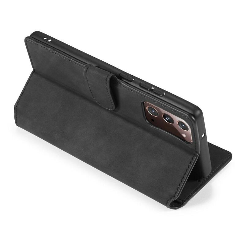 Capa Flip Para Samsung Galaxy Note 20 Dg.ming Retro