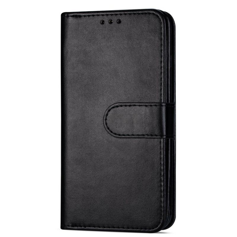 Capa Flip Para Samsung Galaxy Note 20 Titulares De Cartão De Couro Falso 9