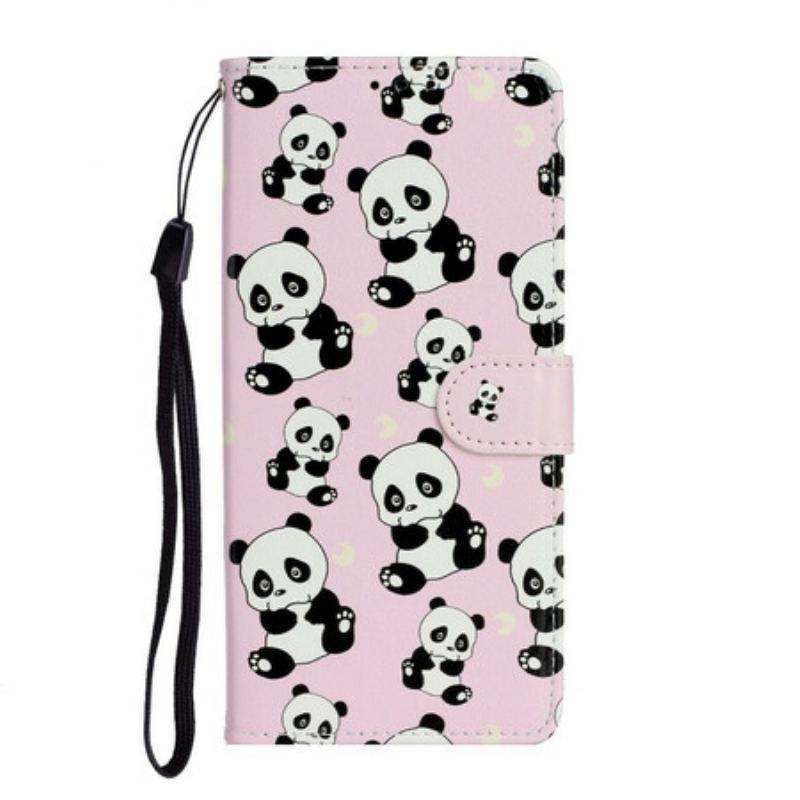 Capa Folio Para Samsung Galaxy Note 20 Que Pandas