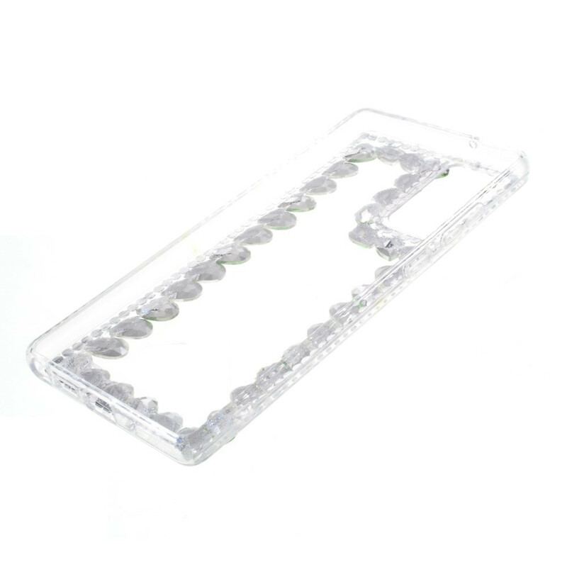 Capa Para Samsung Galaxy Note 20 Contorno De Strass