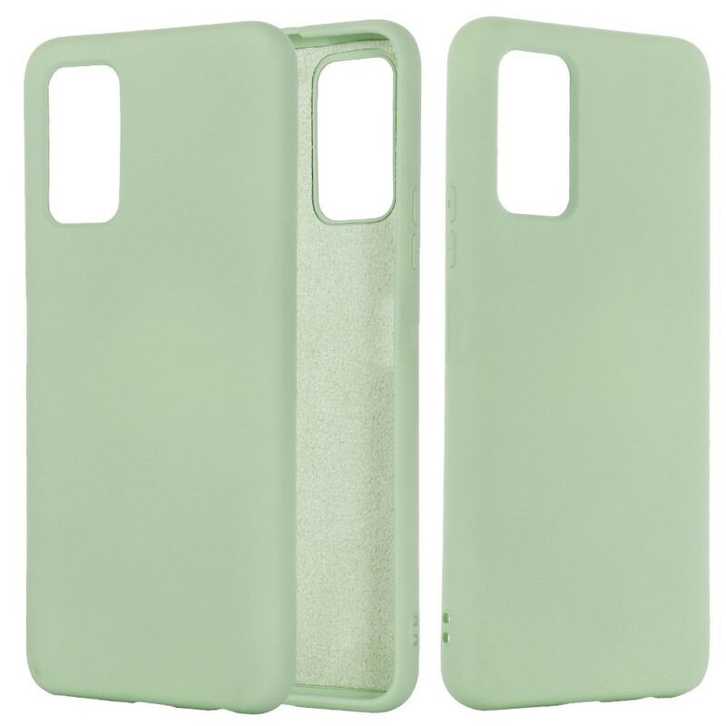 Capa Para Samsung Galaxy Note 20 Design De Silicone Líquido