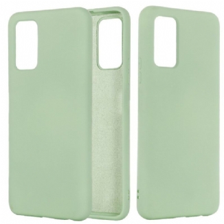 Capa Para Samsung Galaxy Note 20 Design De Silicone Líquido